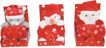 MD Discount PLAID con pupazzo neve offerta