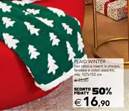 Esselunga PLAID WINTER offerta