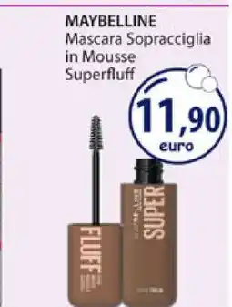 Acqua & Sapone MAYBELLINE Mascara Sopracciglia in Mousse Superfluff offerta