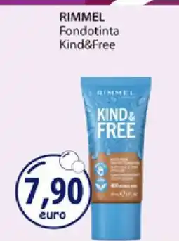 Acqua & Sapone RIMMEL Fondotinta Kind&Free offerta
