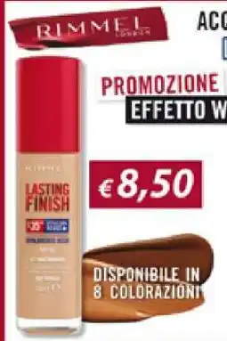Acqua & Sapone Rimmel London Lasting Finish offerta