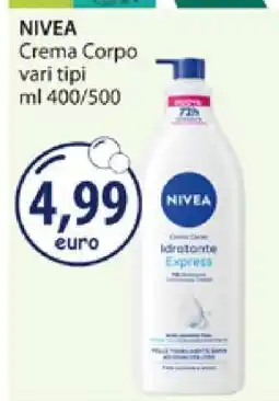 Acqua & Sapone NIVEA CREMA CORPO offerta
