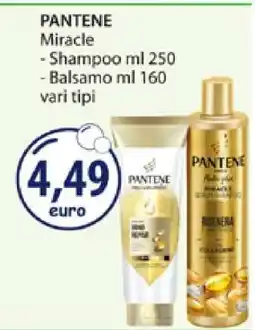 Acqua & Sapone PANTENE Miracle offerta