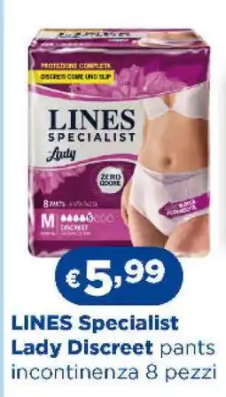 Acqua & Sapone LINES Specialist Lady Discreet offerta