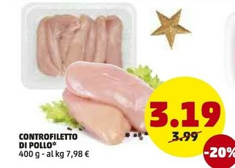 Controfiletto di pollo