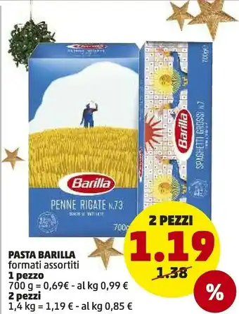 PENNY Pasta penne rigate offerta