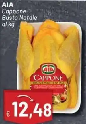 Quick Sisa AIA Cappone Busto Natale Al Kg offerta