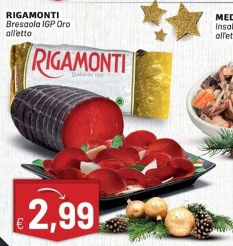 Rigamonti Bresaola IGP Oro All'Etto