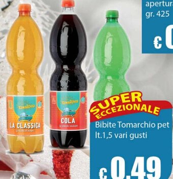 Bibite Tomarchio Pet Lt. 1.5 Vari Gusti