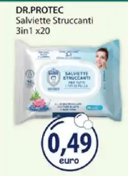 Acqua & Sapone DR.PROTEC Salviette Struccanti 3in1 x20 offerta