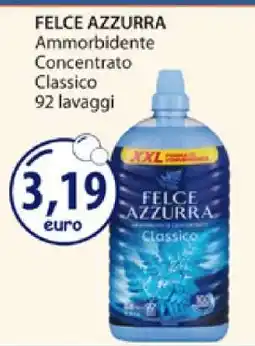 Acqua & Sapone Felce Azzurra Ammorbidente concentrato classico offerta