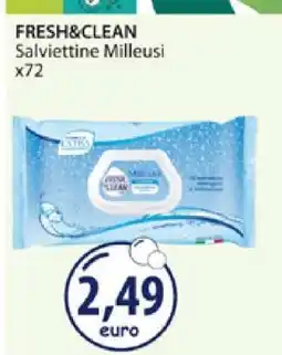Acqua & Sapone FRESH&CLEAN Salviettine Milleusi x72 offerta