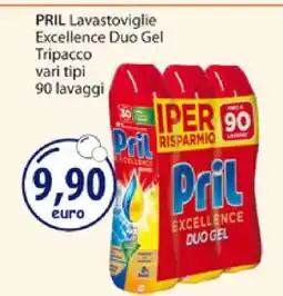 Acqua & Sapone PRIL Lavastoviglie Excellence Duo Gel offerta
