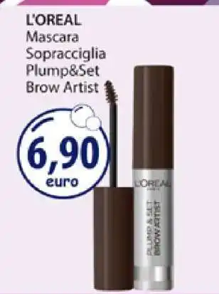 Acqua & Sapone L'OREAL Mascara Sopracciglia Plump&Set Brow Artist offerta