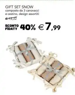 Esselunga GIFT SET SNOW offerta