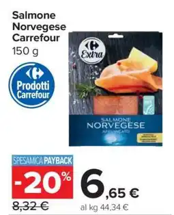 Carrefour Salmone Norvegese Carrefour offerta