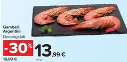Carrefour Gamberi argentini offerta