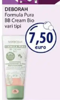 Acqua & Sapone DEBORAH Formula Pura BB Cream Bio offerta