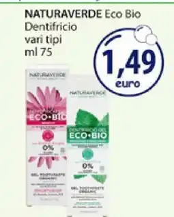 Acqua & Sapone NATURAVERDE Eco Bio Dentifricio offerta