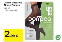 Carrefour Collant Riposante 40 den Pompea offerta