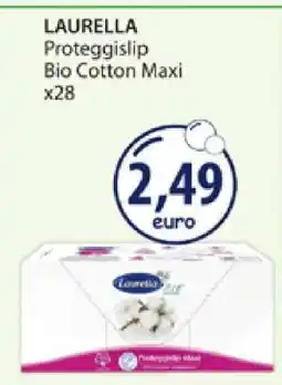 Acqua & Sapone LAURELLA Proteggislip Bio Cotton Maxi x28 offerta