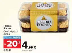 Carrefour Ferrero Rocher offerta