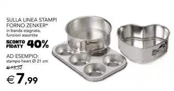 Esselunga Stampo heart Ø 21 cm offerta