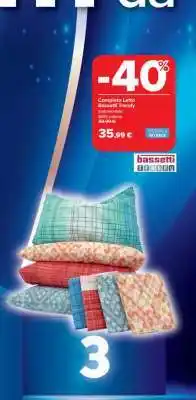 Carrefour Completo Letto Bassetti Trendy offerta
