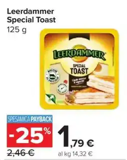 Carrefour Leerdammer Special Toast offerta