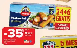Carrefour Findus Bastoncini offerta