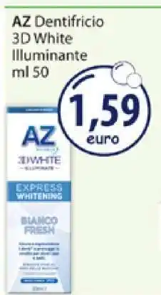 Acqua & Sapone AZ Dentifricio 3D White Illuminante offerta
