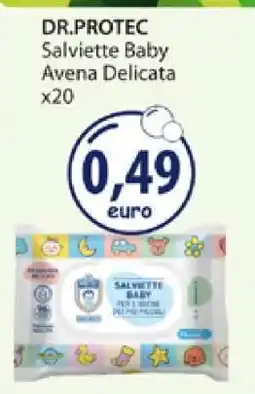 Acqua & Sapone DR.PROTEC Salviette Baby Avena Delicata x20 offerta