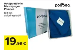 Carrefour Accappatoio in Microspugna Pompea offerta