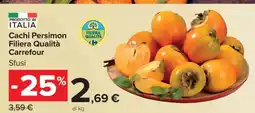 Carrefour Cachi Persimon Filiera Qualità Carrefour offerta