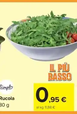 Carrefour Rucola offerta