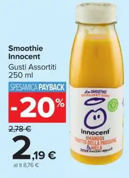 Carrefour SMOOTHIE INNOCENT offerta