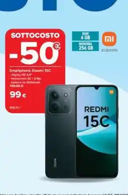 Carrefour Smartphone Xiaomi 15C offerta