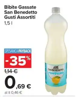 Carrefour Bibite Gassate San Benedetto Gusti Assortiti offerta