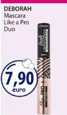 Acqua & Sapone DEBORAH Mascara Like a Pro Duo offerta