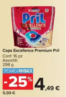 Carrefour Caps Excellence Premium Pril offerta