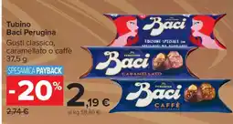 Carrefour Tubino Baci Perugina offerta