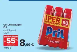 Carrefour Gel Lavastoviglie Pril offerta