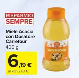Carrefour Miele Acacia con Dosatore Carrefour offerta
