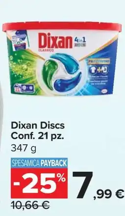 Carrefour Dixan Discs offerta