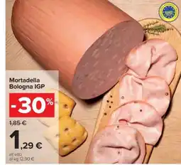 Carrefour MORTADELLA BOLOGNA IGP offerta