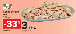 Carrefour Kebab di pollo Aia offerta