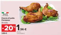 Carrefour Coscia di pollo Campese offerta