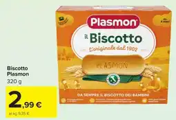 Carrefour Biscotto Plasmon offerta