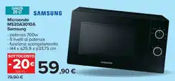 Carrefour Microonde MS20A3010A Samsung offerta