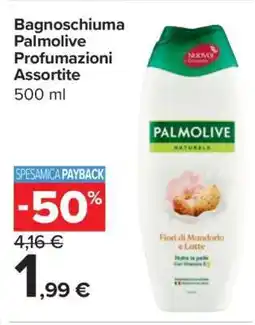 Carrefour Bagnoschiuma Palmolive Profumazioni Assortite offerta